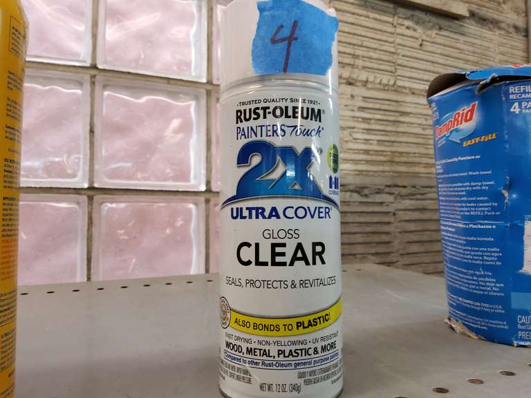 CLEAR SPRAY PAINT