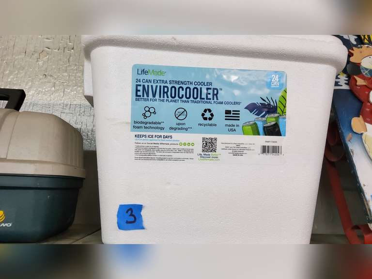 STYROFOAM COOLER