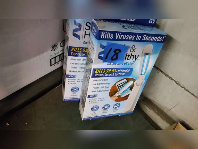 DISINFECTING UV LIGHT