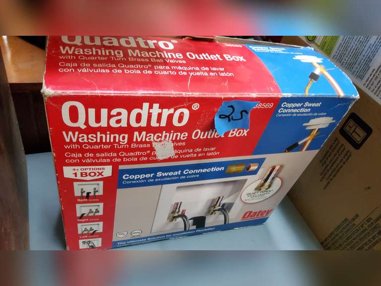 WASHING MACHINE OUTLET BOX