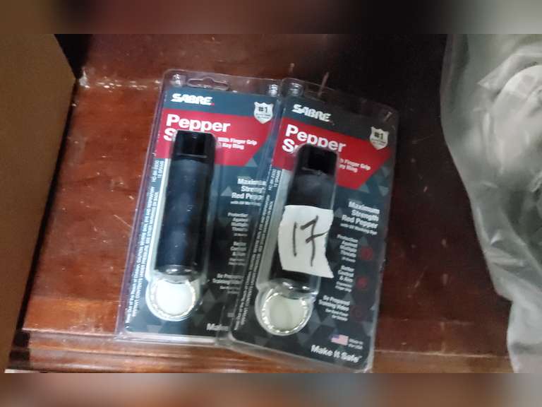 2 PEPPER SPRAY