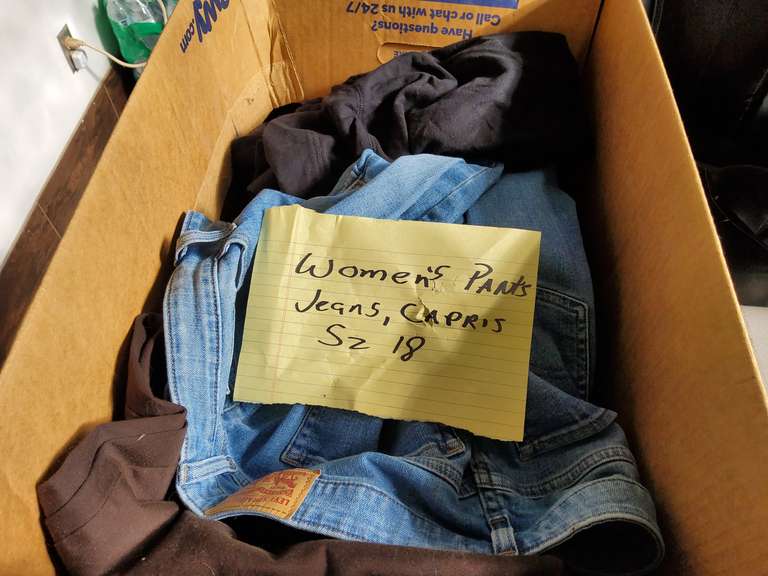 FIREMAN BEAR AND WOMANS PANTS SIZE 18