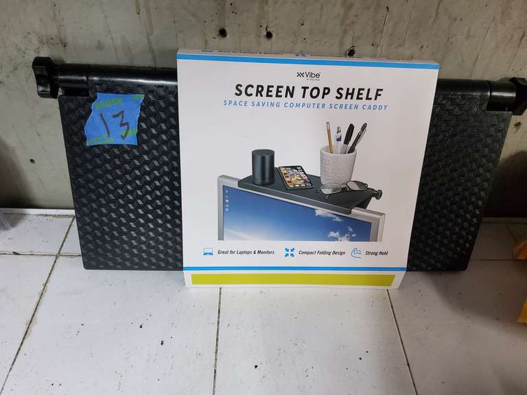 SCREEN SHELF