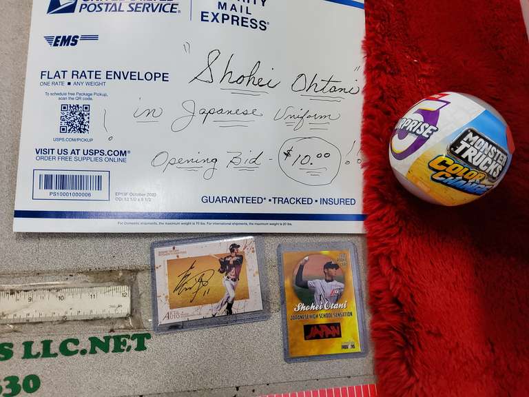 SHOHEI OHTANI CARDS IN JAPANESE UNIFORM