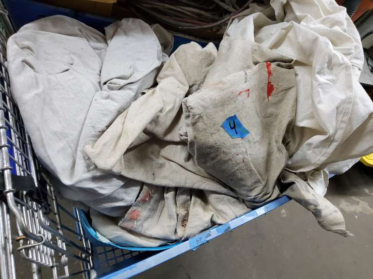 LOT OF PAINTERS TARPS