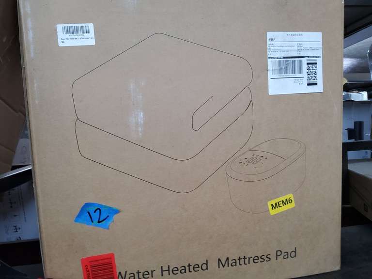 WATER HEATED MATTRESS PAD
