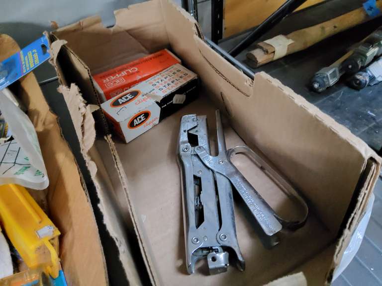 STAPLES AND STAPLER