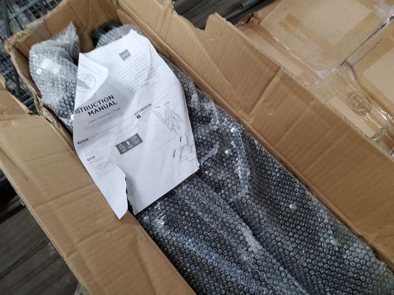 2 NEW PATIO GRAVITY CHAIRS