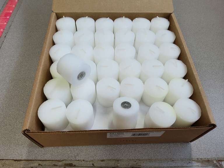 NEW VOTIVES 10 HOUR CANDLES