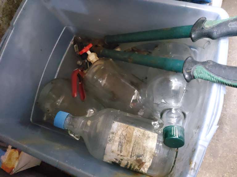 BOTTLES AND MISC