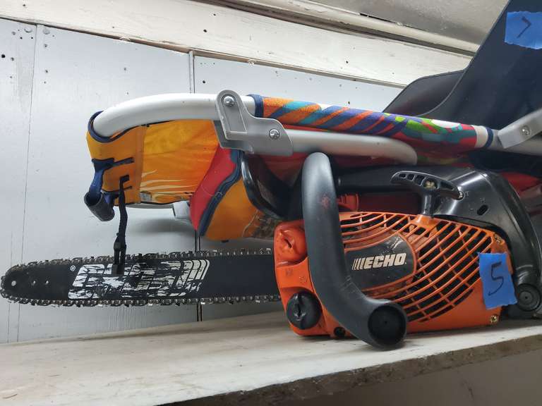 ECHO CHAINSAW, TESTED AND WORKS