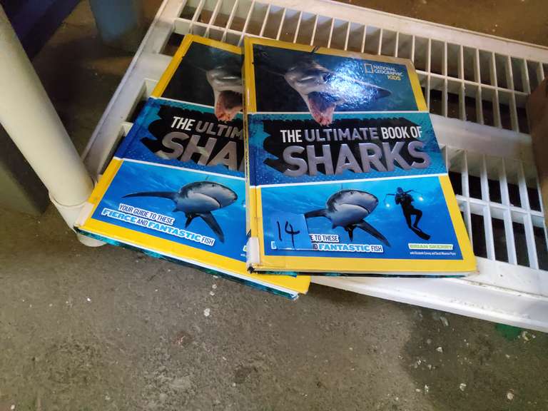 2 SHARK BOOKS