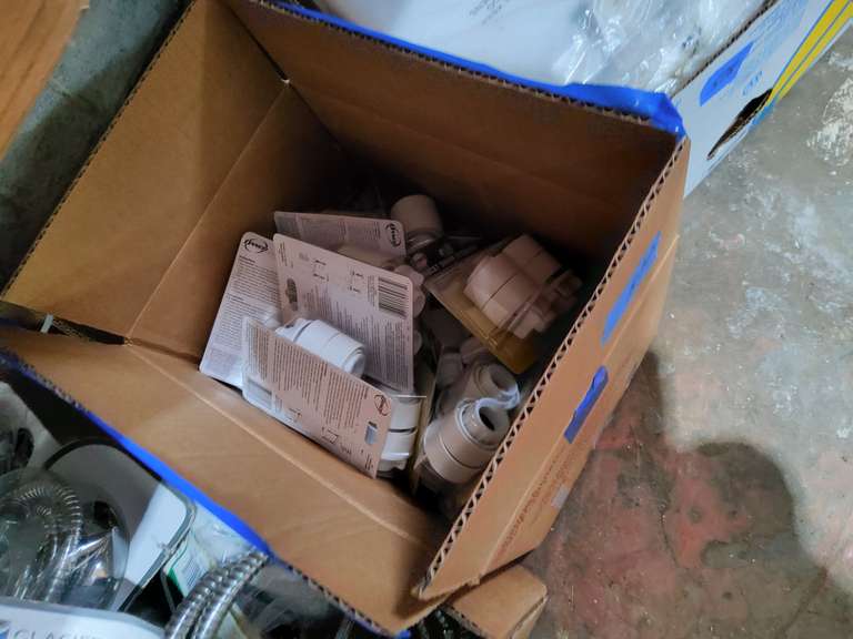 BOX OF PLUMBING
