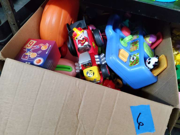 BOX OF TOYS