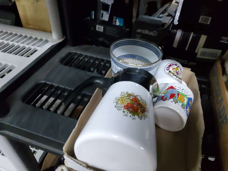 PITCHER AND CUPS