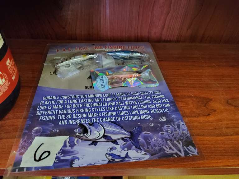 NEW FISHING LURES