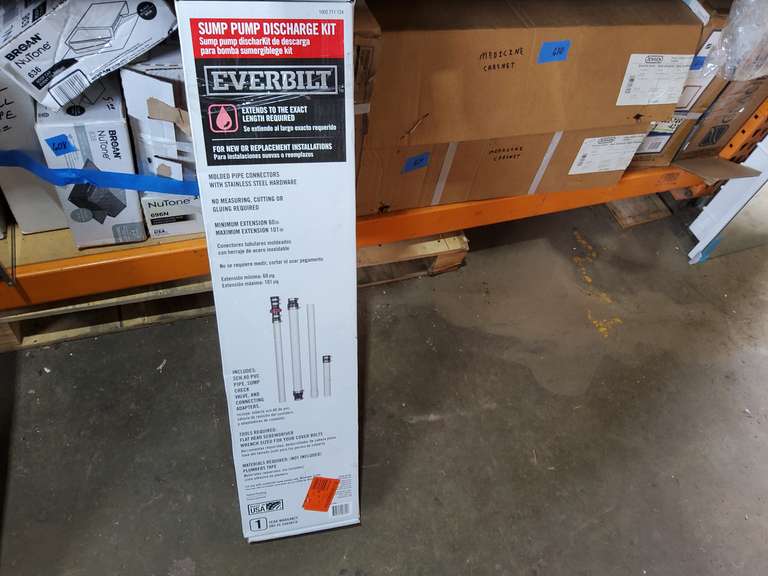 SUMP PUMP DISCHARGE KIT