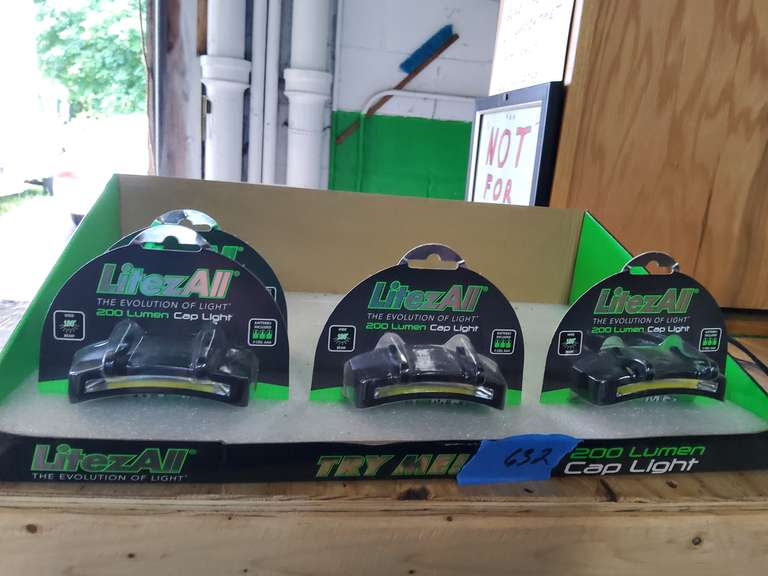 NEW CAP LIGHTS