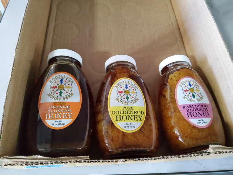 3 FLAVORS OF HOINEY