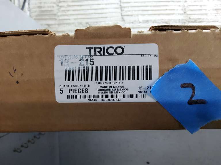 NEW BOX OF WIPERS
