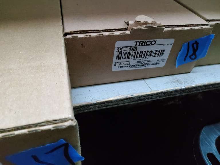 NEW BOX OF WIPERS