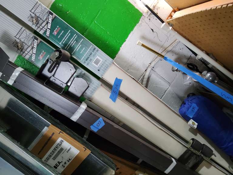 2 PATIO DOOR BLINDS