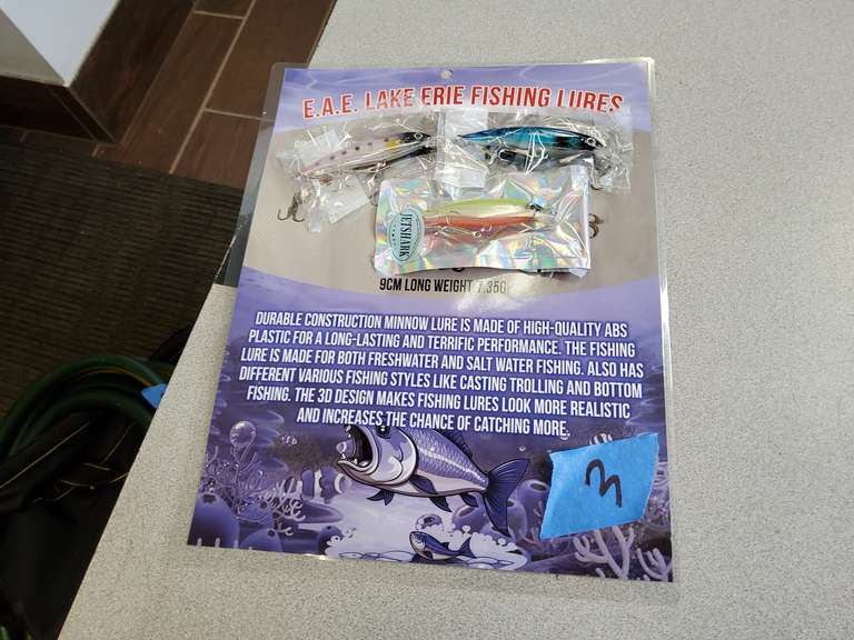 NEW FISHING LURES
