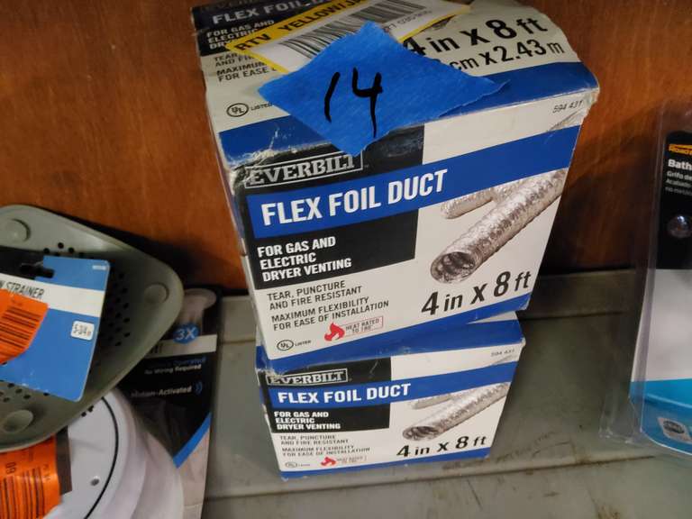 2 FLEX FOIL DUCT