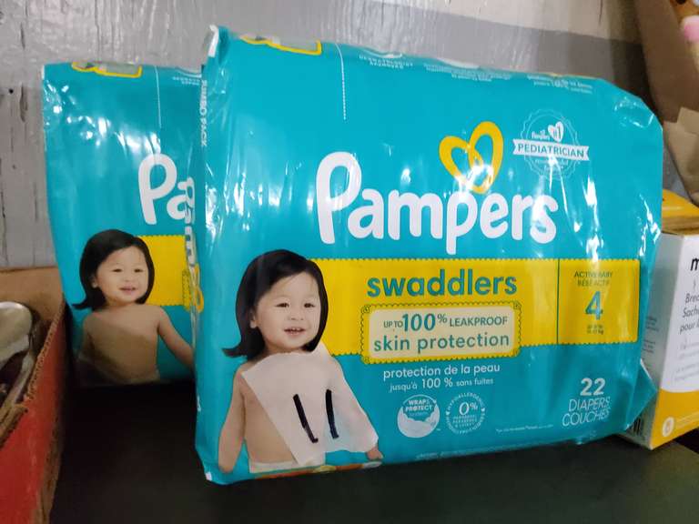 2 PACKS OF DIAPERS