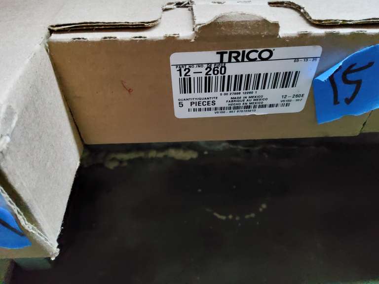 NEW BOX OF WIPERS