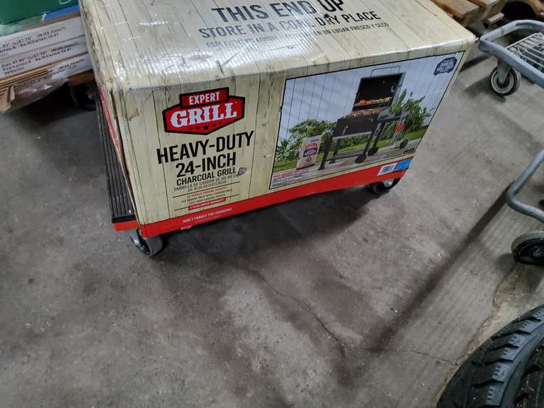 NEW HEAVY DUTY 24 INCH CHARCOAL GRILL