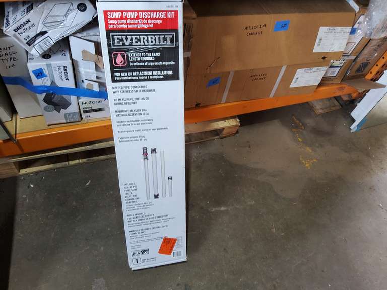 SUMP PUMP DISCHARGE KIT