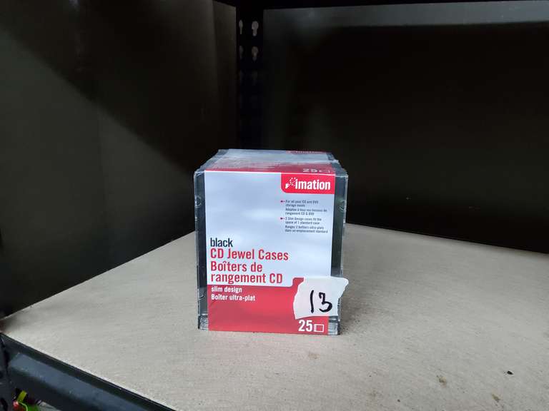 CD JEWEL CASES