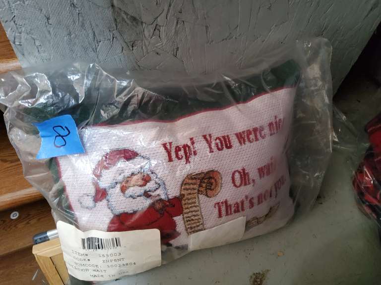 FUNNY CHRISTMAS PILLOW
