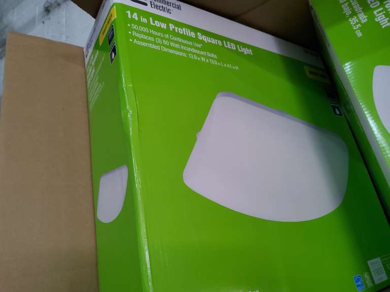 4 NEW LED LOW PROFILE LIGHTS