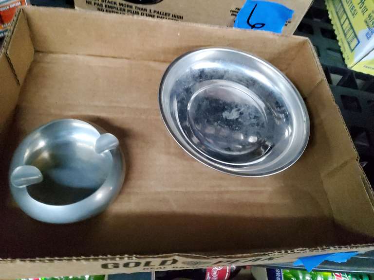 MAGNET BOWL AND ASHTRAY