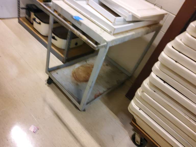 METAL WAREHOUSE CART