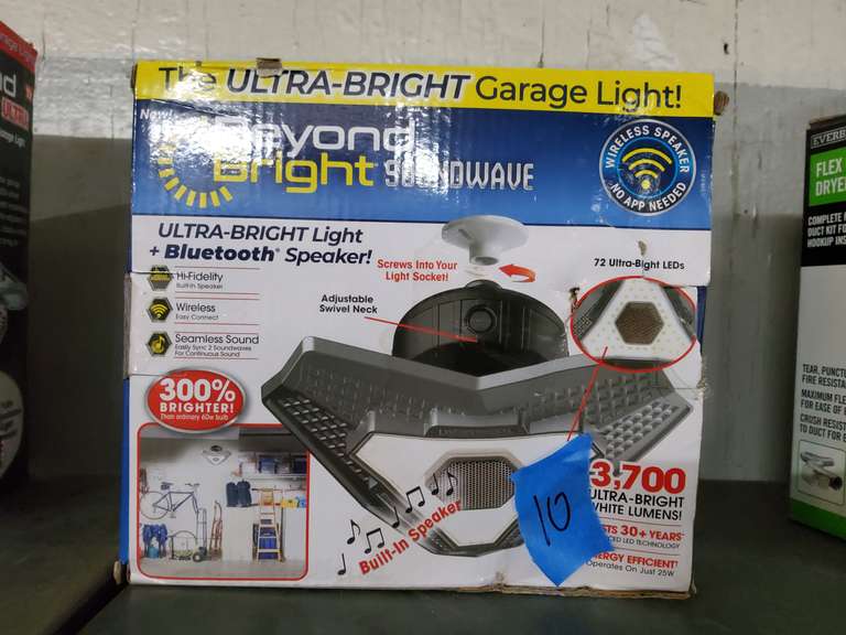BEYOND BRIGHT BULB, TESTED AND WORKS