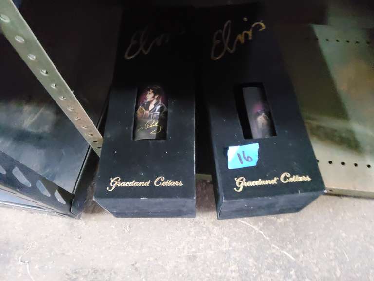 2 ELVIS COLLECTIBLE BOTTLES