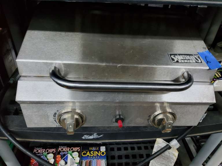 PORTABLE TAILGATE GRILL, MODEL, POKER CHIPS AND MORE!