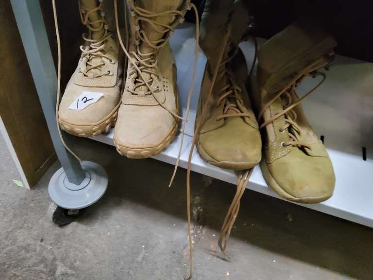 2 PAIRS OF SMALL BOOTS
