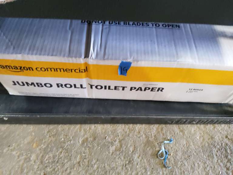 CASE OF JUMBO ROLL TOILET PAPER