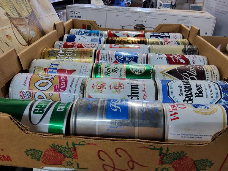 VINTAGE BEER CANS