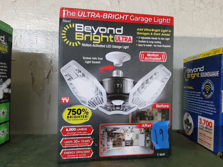 BEYOND BRIGHT BULB, TESTED AND WORKS