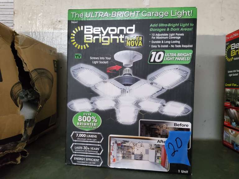 BEYOND BRIGHT BULB, TESTED AND WORKS