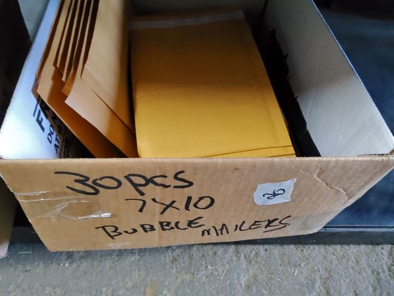30 BUBBLE MAILERS, 7 X 10 INCH