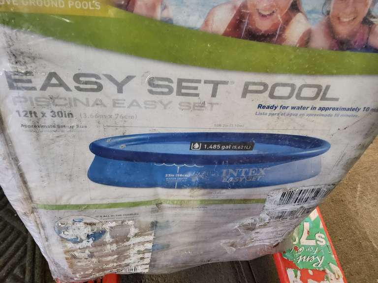 12 FOOT, 30 INCH KIDS POOL, INTEX