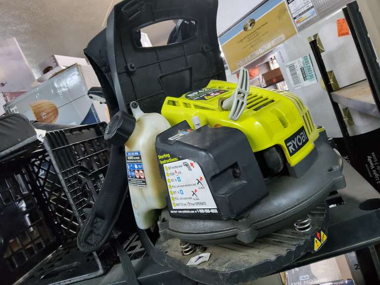 RYOBI BLOWER AND MORE