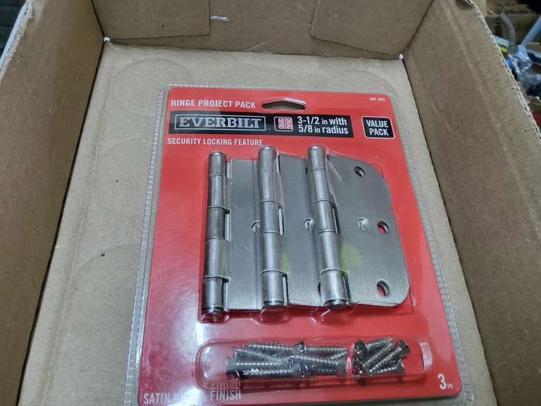 NEW DOOR HINGES!!!!