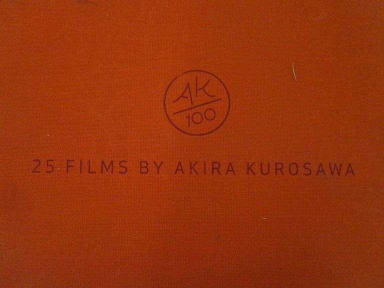 AK 100: 25 Films By Akira Kurosawa Boxed DVD Set